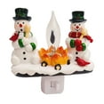 thumbnail image 3 of Luz de noche enchufable Strade Fareast Limited Muñeco de nieve de fuego 10,5 cm x 11 cm x 8 cm, 3 of 8