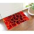 thumbnail image 2 of Hot Lava Rug, Lava Rug, Floor is hot Lava, Volcano Floor Rug C942 (23\u201dx31\u201d)=60x80cm, 2 of 8
