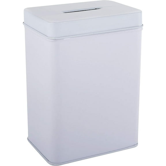 MCB Tin Donation Box ~ Tip Container ~ Coin Collection Box ~ Ticket Box (Pack of 10)