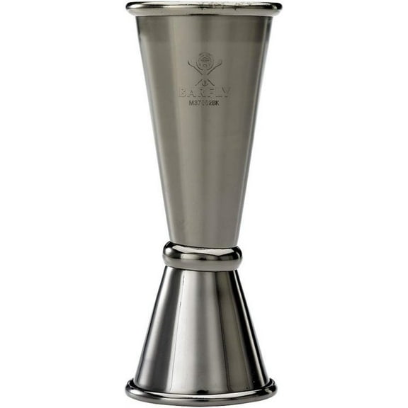 Mercer Barfly 25ml x 50ml Japanese Style Jigger | Gun Metal Black