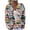 J Multicolor, variant on Auroural Ladies Sweaters Long Sleeve V-Neck Sweaters for Women Plus Size Cardigan Button Up Ladies' Casual Printed Knitted Cardigan with Button Up Jacket and Top