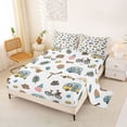 thumbnail image 2 of Erosebridal Kawaii Car Full Size Sheets 4-Piece for Boys Girls,Happy Camping Bed Sheets for Kids Teens,Super Cozy Room Decor, 2 of 5