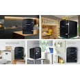 thumbnail image 5 of Koolatron 4L Retro Portable Mini Fridge 12V DC 110V 6 Can Cooler Black, 5 of 20