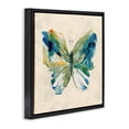 thumbnail image 2 of Stupell Industries Transitional Vivid Abstract Butterfly Wings Black Floating Frame Canvas Art, 25 x 25, by Carol Robinson, 2 of 7