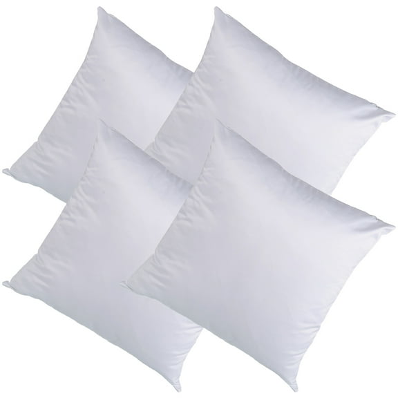 NICEXMAS 4Pcs Sublimation Pillow Cases White Cushion Covers Blank Pillow Covers for Sofa Decor