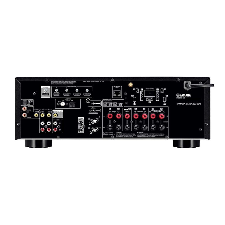 Yamaha RX-V583BL 7.2-channel AV Receiver with WiFi - Walmart.com