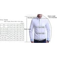 thumbnail image 5 of Alex Vando Mens Dress Shirts Regular Fit Long Sleeve Stretch Business Dress Shirts for Men, 5 of 5