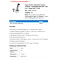 thumbnail image 2 of Engine Coolant Thermostat Housing Assembly - Compatible with 1996 - 1997 Ford F-Super Duty 7.3L V8, 2 of 2