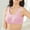 Pink, variant on Women's Bra Underwear Breathable Sleep Yoga Cotton Bra Beauty Back Bra