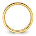thumbnail image 2 of 14k Yellow Gold 2.5mm Standard Weight Flat Comfort Fit Wedding Band Size 9, 2 of 6