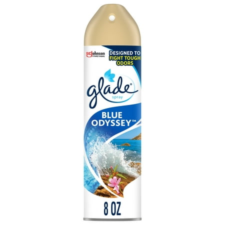 Glade Room Spray 1 CT, Blue Odyssey, 8 OZ. Total, Air Freshener