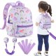 thumbnail image 1 of Mochila para niños pequeños Accmor Cute Unicorn con correa antipérdida de 1 a 3 años, 1 of 7