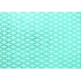 thumbnail image 1 of Ahgly Company Machine Washable Indoor Rectangle Trellis Turquoise Blue Contemporary Area Rugs, 5' x 7', 1 of 4