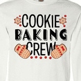 thumbnail image 4 of Inktastic Christmas Cookie Baking Crew with Oven Mitts Long Sleeve T-Shirt, 4 of 5
