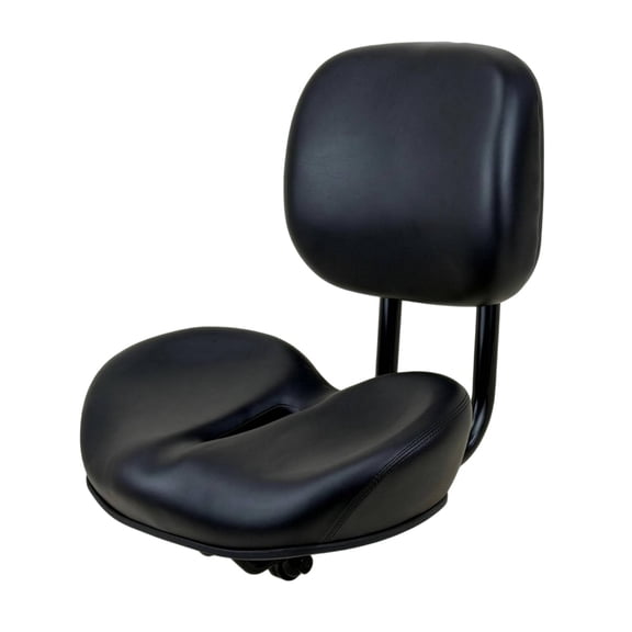 Abbraccia Bicycle Seat Backrest Saddle Memory Foam Comfort Adjustable Support for Adults Tricycles and Electric Bikes