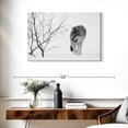 thumbnail image 3 of Elephant Stock Winter Wolf Hunt Wall Art - Horizontal Canvas Wall Art - Living Room Wall Decor - Animal Canvas - Gray And White Decor - 36" x 24", 3 of 8