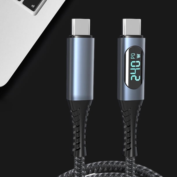 Cable de transferencia USB4.0 Cable de datos de carga rápida 40Gbps 240W PD3.1 para PS5 / Switch Barbie Nuevos Originales