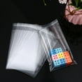 thumbnail image 3 of 100pcs Multiple Size Clear Self-adhesive Cello Cellophane Bag Self Sealing Small Plastic Bags For Candy Packing Resealable Bags, 3 of 6