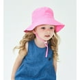 Baby Sun Hat UPF 50+ Sun Protective Toddler Bucket Hat Summer Kids Beach Hats Wide Brim Outdoor