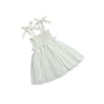 thumbnail image 6 of Qiylii Baby Girls Princess Dress, Strap Sleeveless Mesh Stitching Tutu Dress, 6 of 6