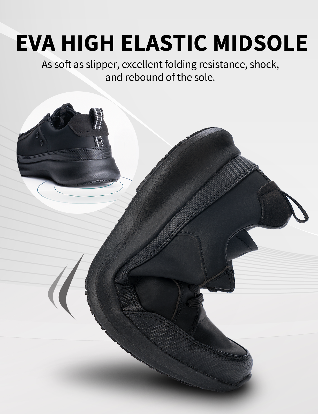 SPIEZ Men's Non-Slip Safety Work Sneakers photo 4