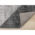 thumbnail image 5 of Rug Branch Mid-Century Distressed, Geometric Grey Indoor Area Rug - 5' x 8', 5 of 8