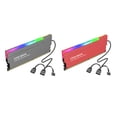 thumbnail image 3 of COOLMOON 5V ARGB Memory Cooler para Narrow/Wide/Single/Dual Sided RAM aleación de aluminio, 3 of 8