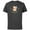 Charcoal, variant on Disney Winnie the Pooh and Piglet Friendship and Hugs - Short Sleeve Cotton T-Shirt for Adults - Customized-Black