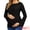 Black, variant on DARING DIVA Women's Maternity Lace Floral Bell Sleeve Semi-Sheer Blouses S White