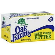 Oak Farms Sweet Cream Butter, 16 Oz.