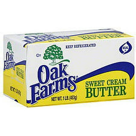 Oak Farms Sweet Cream Butter, 16 Oz.