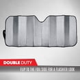 thumbnail image 7 of Motor Trend Windshield Sunshade for Car Truck & SUV, Black - Folding Car Sun Shade for Front Window, Auto Sun Visor Heat Protection, Car Sunscreen Blocks UV Rays and Keeps Vehicle Cool (58 x 24 Inch), 7 of 7