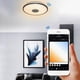 thumbnail image 4 of Rgb Led Luz De Techo Control Remoto Música Bluetooth Luz De Techo Regulable Ronda Led Luz De Techo Para Baño Dormitorio Oficina Comedor Kearding HA035515-00, 4 of 6