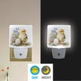 thumbnail image 5 of Chicken Beside Flowers Easter Eggs LED Night Light Sensor Lamp Plug-in Adjustable Brightness 2 Pack, 5 of 7