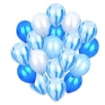 thumbnail image 1 of Globos de 12 pulgadas, 30 unidades para decoraciones de fiesta de cumpleaños, baby shower, boda, compromiso, aniversario, festival de Navidad, 1 of 5