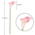 thumbnail image 2 of Mini-pu Calla Lily Simulation Flower, 20 Pieces of Artificial Kalasha Flower, Used for Wedding, Family, Party, Tent, Baby Party Decoration, 13.4 Inches, 2 of 10