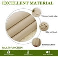 thumbnail image 4 of Amay Blackout Double Pinch Pleat Curtain Panel Beige 50"W x 72"L- 1Panel, 4 of 6
