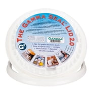 Gamma 2 Gallon Small White Lid