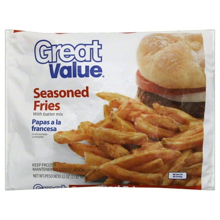 seasoned value french potatoes fried oz walmart
