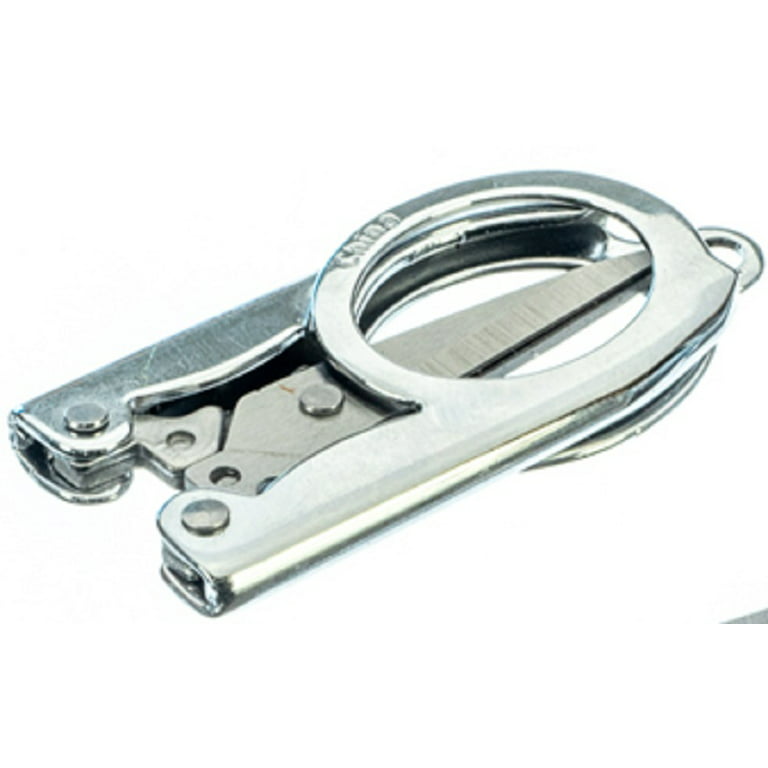 3.5 Folding Scissors Emergency Pocket Travel Stainless Steel