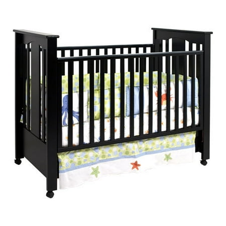 Baby Mod - Roxanne 3-in-1 Convertible Crib, Ebony