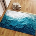 thumbnail image 5 of Entry Rug, Thick Rug, Pattern Rug, Gift Rug, Blue Tones Rug, Blue Rug, Landscape Rugs, Home Decor Rug, Stair Rug, Printed Rug, Home Decor, 2.3'x3.3' - 70x110 cm, 5 of 7