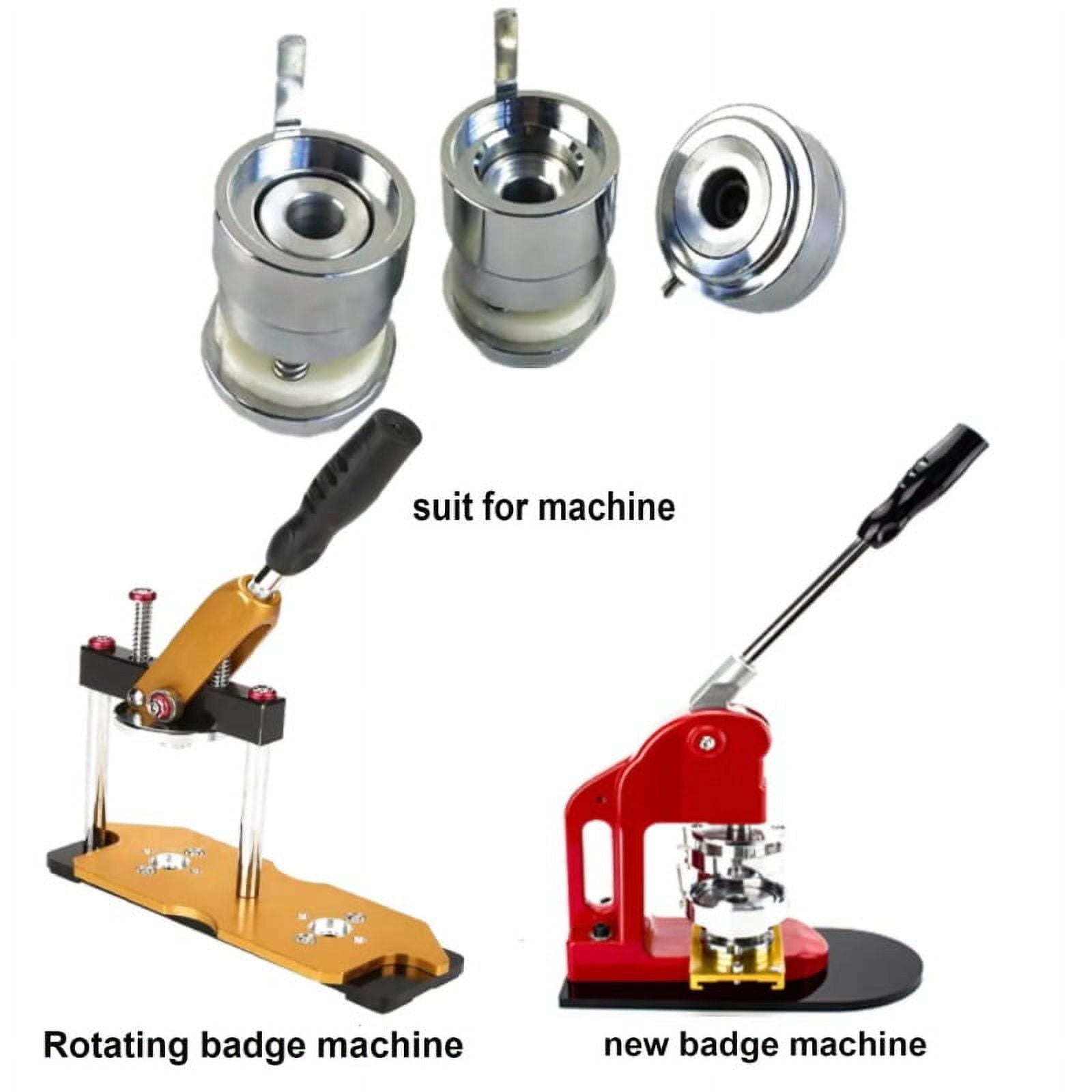 25MM-37MM Badge Button Maker Die Punching Mould Round Interchangeable Die Mould ,Beginner-Friendly