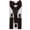 Coffee, variant on Dream Lifestyle Suspenders & Bowtie Set - Men's Adjustable Elastic Y Band Suspenders Bowtie For Wedding,Formal Events