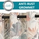 thumbnail image 4 of Cortinas MYSKY HOME, estilo lino, 183 cm de longitud, semitransparentes, con estampado floral, 4 of 7