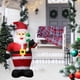 thumbnail image 2 of Papá Noel inflable CUTICAT con luces 120 cm Decoración de Navidad, 2 of 8