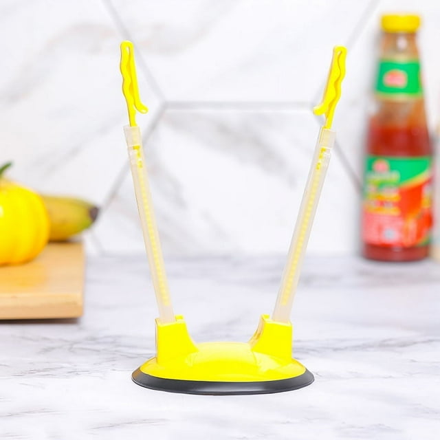 Práctico estante para bolsas, estante de almacenamiento de cocina, estante para bolsas de conservación de alimentos frescos, colgador de bolsas calientes
