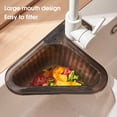thumbnail image 5 of SPRING PARK Swan Shape Sink Strainer for Kitchen Sink Triangular Corner Kitchen Sink Strainer Punch-Free Multifunctional Sink Basket for Kitchen, 5 of 7