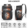 thumbnail image 3 of Sports Cooler Backpack for Basketball, Softball, Volleyball - High-Capacity Insulated Bag for Players, Teams, and Competitions, 3 of 6