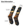 thumbnail image 2 of Honeii Adorable Otter Pair Hug Print Long Socks,Novelty Design Socks Gift for Men and Women,Crew Socks,Calf Socks, 2 of 6